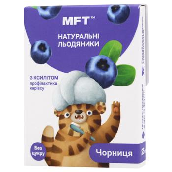 Леденцы MFT Черника натуральные без сахара для детей 25г - купить, цены на WINETIME - фото 1