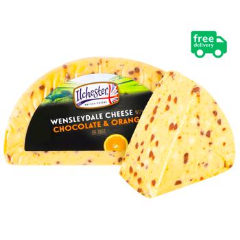 Ilchester Wensleydale Cheese with Chocolate Chips and Orange 48% - buy, prices for Vostorg - photo 1