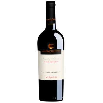 Вино Luis Felipe Edwards Cabernet Sauvignon красное сухое 14% 0,75л - купить, цены на - фото 1