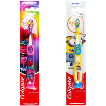 Зубная щетка Colgate Миньоны для детей супермягкая 2-6р