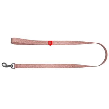 Поводок Waudog Re-cotton хлопковый светоотражающий 3м/15мм коричневый - купить, цены на MasterZoo - фото 2