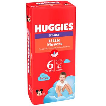 Подгузники-трусики Huggies Pants 6 Mega 15-25 кг для мальчиков 44шт - купить, цены на NOVUS - фото 2