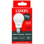 Лампа Luxel LED шар нейтральный свет 9Вт A60 E27 4000К 060-NE