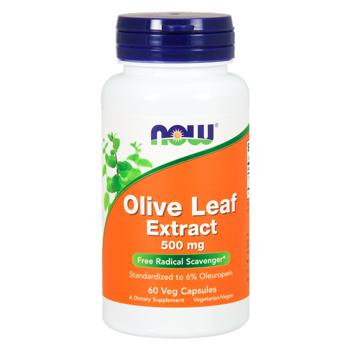 Now Foods Olive Leaf Extract 500mg 60 capsules - buy, prices for Biotus - photo 1