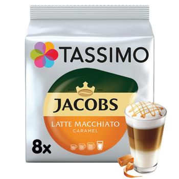 Кофе Jacobs Tassimo Latte Macchiato Caramel молотый в капсулах 8шт 268г - купить, цены на За Раз - фото 1