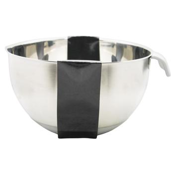 Чаша для смешивания Lessner металлическая с силиконовой ручкой 18см 2,1л - купить, цены на Cупермаркет "Харьков" - фото 2