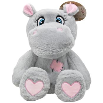 Іграшка м'яка Shantou Бегемот 25см - купити, ціни на Auchan - фото 2