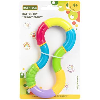 Baby Team Jolly Eight Rattle-toy - buy, prices for Auchan - photo 1