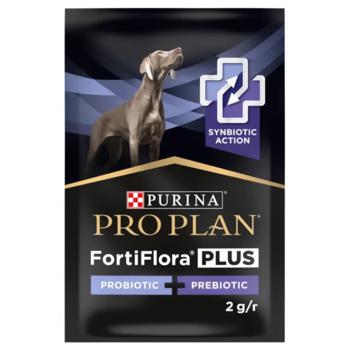 Пробіотик з пребіотиком для собак Purina Pro Plan FortiFlora Plus для підтримки мікрофлори шлунково-кишкового тракту 1шт х 2г - купити, ціни на MasterZoo - фото 1