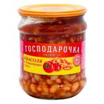 Hospodarochka Canned Bean in Tomato Sauce 450g