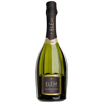 Вино ігристе Elem Prosecco DOCG Valdobbiadene Superior брют біле + 2 бокали у коробці 0,75 л - купити, ціни на Епіцентр FOOD - фото 2