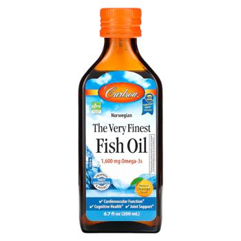 Omega-3 fish oil Carlson orange 200ml Usa - buy, prices for Biotus - photo 1