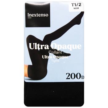 InExtenso Black Women's Tights 200Den 1/2 - buy, prices for - photo 1