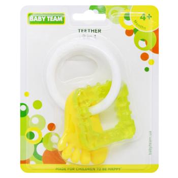 Baby Team 2in1 Teether From 4 Months