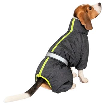 Pet Fashion Cold Raincoat for Dogs s.L Gray - buy, prices for MasterZoo - photo 3