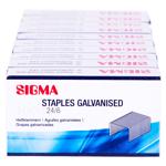 Sigma Stapler Staples 24/6 10x1000pcs