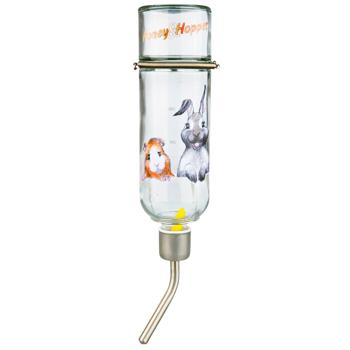 Поїлка для гризунів Trixie «Honey & Hopper» 500 мл (скло) - купити, ціни на MasterZoo - фото 1