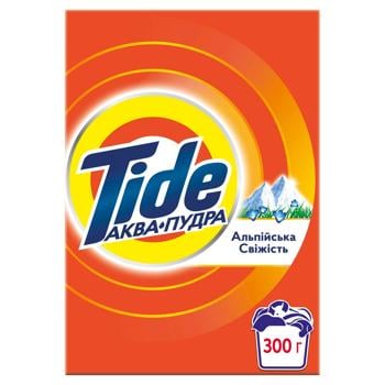 Tide Aqua-Powder Alpine Freshness Washing Powder for Hand Washing 300g - buy, prices for MegaMarket - photo 2