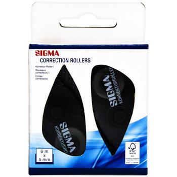 Лента-корректор Sigma 5мм 6м 2шт - купить, цены на METRO - фото 4