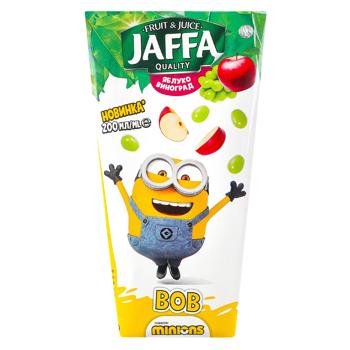 Нектар Jaffa Minions Яблуко-виноград 200мл - купити, ціни на NOVUS - фото 1