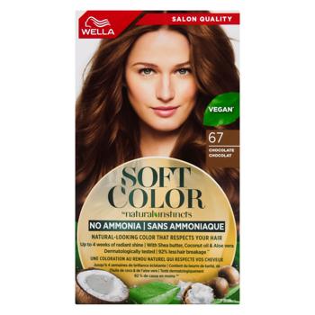 Wella Soft Color Chocolate Hair Dye 67 - buy, prices for MegaMarket - photo 2