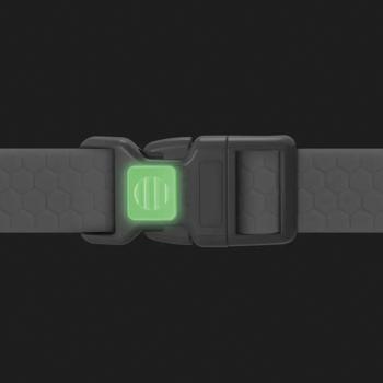 Нашийник для собак Waudog Waterproof водостійкий з QR паспортом 38-58см/25мм червоний - купити, ціни на MasterZoo - фото 2