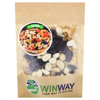 Winway Drive Nut Mix 100g - buy, prices for MegaMarket - photo 1