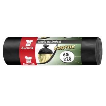 Пакеты мусорные - купить, цены на Идеал - фото 1