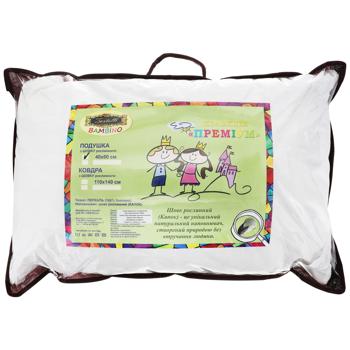 Подушка Zastelli Bambino шелк растительный и капок 40x60см - купить, цены на MasterZoo - фото 1