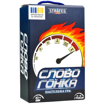 Strateg Word Race Board Game - buy, prices for NOVUS - photo 1