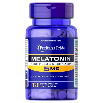 Puritan's Pride Melatonin 5mg 120 tablets - buy, prices for Biotus - photo 1