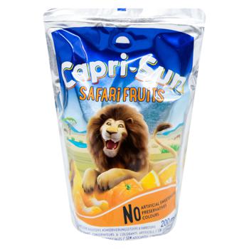 Напиток сокосодержащий Capri-Sonne Safari Fruits 200мл - купить, цены на AlcoHub - фото 3