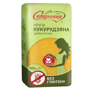 Skviryanka Extra Small Corn Groats without Gluten 800g - buy, prices for MegaMarket - photo 2