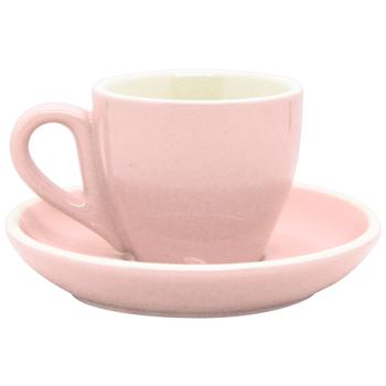 Rioba Milk Cup with Saucer 95ml - buy, prices for METRO - photo 1