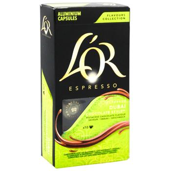 Кава в капсулах L'OR Espresso Dubai Chocolate Style 5,2г*10шт - купити, ціни на NOVUS - фото 2