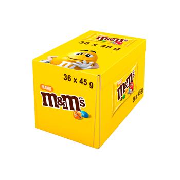 M&M's Dragee Сovered With Colored Crispy Glaze With Peanuts And Milk Chocolate 45g - buy, prices for NOVUS - photo 4