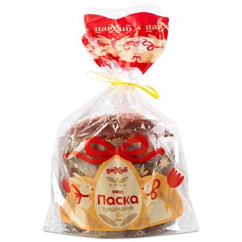 Кекс пасхальный Цар Хлеб Паска традиционная 300г - купить, цены на Auchan - фото 1