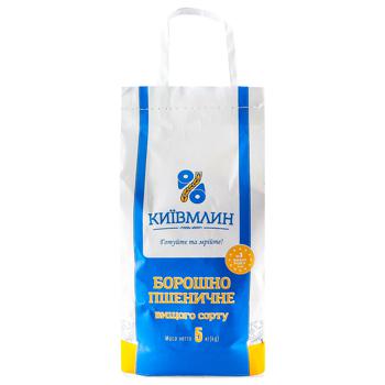 Kyivmlyn wheat flour 5000g - buy, prices for MegaMarket - photo 1