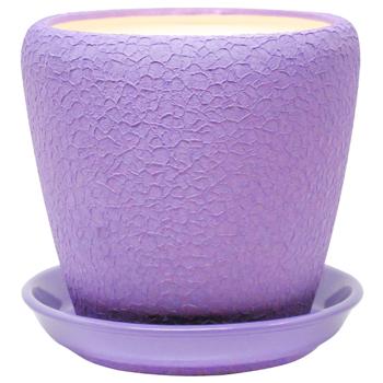 Gratsiya No.3 Silk Lilac Flowerpot 2.5l - buy, prices for MegaMarket - photo 1
