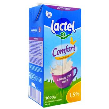 Lactel Comfort Lactose-free Milk 1.5% 1000g - buy, prices for - photo 2