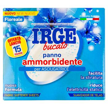 Irge Fabric Softener for Dryer Napkin Trap 15pcs