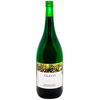 Saracco Moscato d'Asti White Sweet Wine 5.5% 1.5l - buy, prices for WINETIME - photo 1