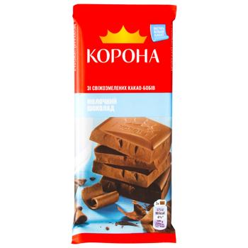 Шоколад молочный Корона 85г - купить, цены на Эпицентр FOOD - фото 1