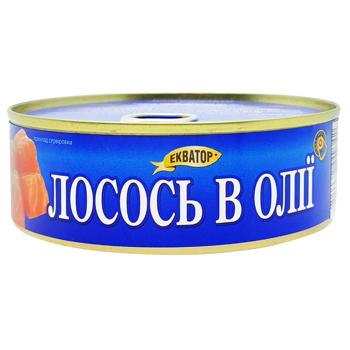 Ekvator №3 Salmon in Oil 230g - buy, prices for COSMOS - photo 1
