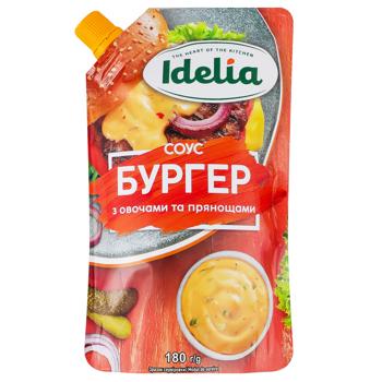 Соус Idelia Бургер 180г - купити, ціни на ЕКО Маркет - фото 1