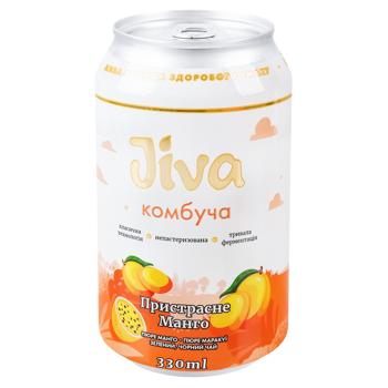 Комбуча Jiva Страстное манго 0,33л