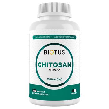 Хітозан, Chitosan, Biotus, 240 капсул - купить, цены на Biotus - фото 1