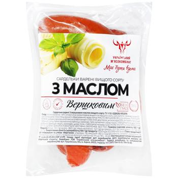 Сардельки Український МК со сливочным маслом высший сорт - купить, цены на КОСМОС - фото 3