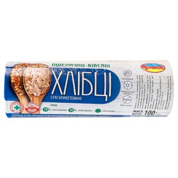 Krekis Wheat-Oatmeal Cereal Crispbread 100g - buy, prices for ULTRAMARKET - photo 1