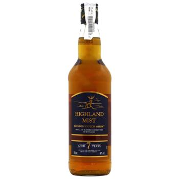 Whiskey Highland mist 40% 700ml United kingdom - buy, prices for Za Raz - photo 1